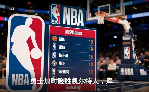 勇士加时险胜凯尔特人，库里狂砍43分率队捍卫主场 - 4